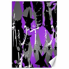 Purple Scene Kid Canvas 20  X 30  (unframed) by ArtistRoseanneJones