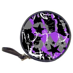 Purple Scene Kid Cd Wallet by ArtistRoseanneJones