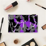 Purple Scene Kid Cosmetic Bag (Small) Back