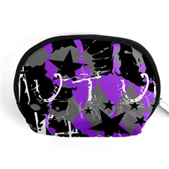 Purple Scene Kid Accessory Pouch (medium) by ArtistRoseanneJones