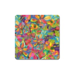 Colorful Autumn Magnet (square) by KirstenStar