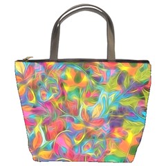 Colorful Autumn Bucket Handbag by KirstenStar