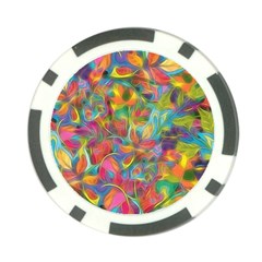 Colorful Autumn Poker Chip (10 Pack) by KirstenStar