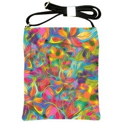 Colorful Autumn Shoulder Sling Bag by KirstenStar