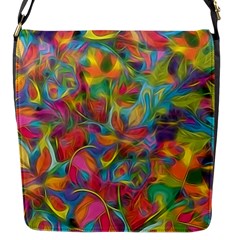 Colorful Autumn Flap Closure Messenger Bag (small) by KirstenStar