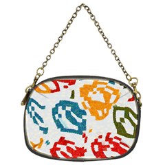 Colorful Paint Stokes Chain Purse (two Sides) by LalyLauraFLM