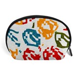 Colorful paint stokes Accessory Pouch Front