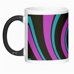 Distorted Concentric Circles Morph Mug by LalyLauraFLM