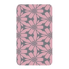 Pink Flowers Pattern Memory Card Reader (rectangular) by LalyLauraFLM