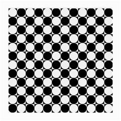 Black And White Polka Dots Glasses Cloth (medium) by ElenaIndolfiStyle