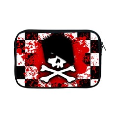 Emo Skull Apple Ipad Mini Zippered Sleeve by ArtistRoseanneJones