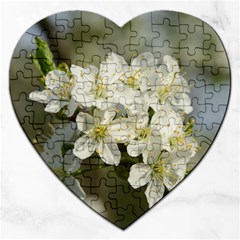 Spring Flowers Jigsaw Puzzle (heart) by anstey