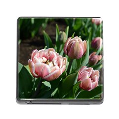 Tulips Memory Card Reader With Storage (square) by anstey