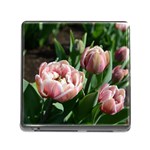 Tulips Memory Card Reader with Storage (Square) Front