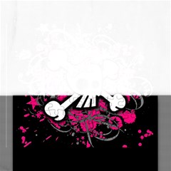 Girly Skull And Crossbones Jigsaw Puzzle (rectangle) by ArtistRoseanneJones