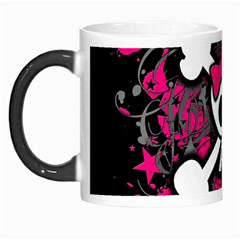 Girly Skull And Crossbones Morph Mug by ArtistRoseanneJones