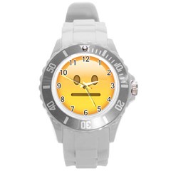 Neutral Face  Plastic Sport Watch (large)