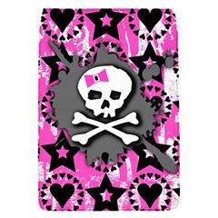 Pink Bow Skull Removable Flap Cover (s) by ArtistRoseanneJones