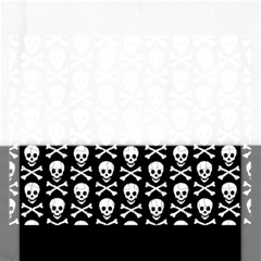 Skull And Crossbones Pattern Jigsaw Puzzle (rectangle) by ArtistRoseanneJones