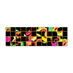 Pieces In Squares Sticker Bumper (10 Pack)