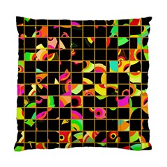 Pieces In Squares Standard Cushion Case (two Sides) by LalyLauraFLM