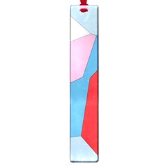 Colorful Pastel Shapes Large Book Mark by LalyLauraFLM