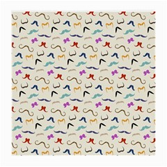 Mustaches Glasses Cloth (medium) by boho