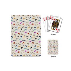 Mustaches Playing Cards (mini) by boho