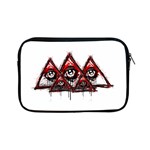 Red White pyramids Apple iPad Mini Zippered Sleeve Front