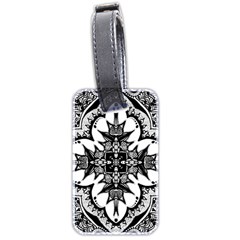 Doodle Cross  Luggage Tag (two Sides) by KirstenStar