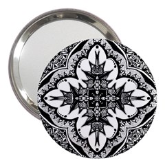 Doodle Cross  3  Handbag Mirror by KirstenStar