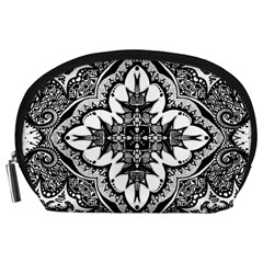 Doodle Cross  Accessory Pouch (large) by KirstenStar