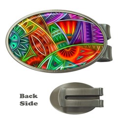 Happy Tribe Money Clip (oval) by KirstenStar