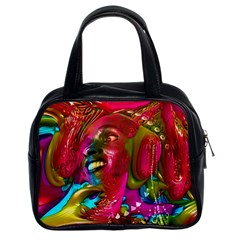 Music Festival Classic Handbag (two Sides) by icarusismartdesigns