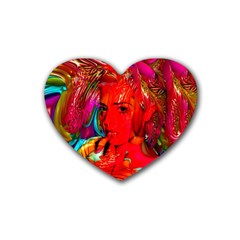 Mardi Gras Drink Coasters (heart) by icarusismartdesigns