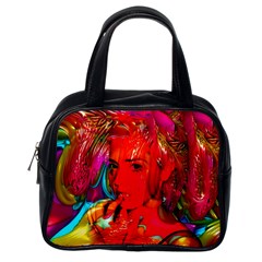 Mardi Gras Classic Handbag (one Side) by icarusismartdesigns