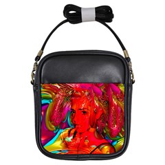 Mardi Gras Girl s Sling Bag by icarusismartdesigns