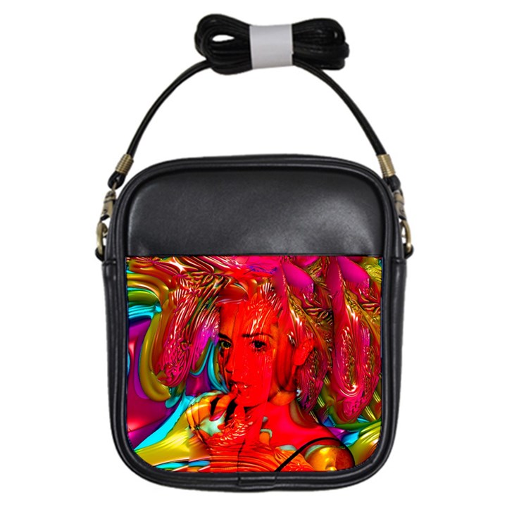 Mardi Gras Girl s Sling Bag