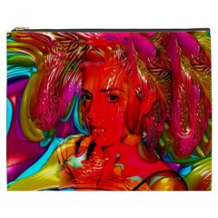 Mardi Gras Cosmetic Bag (xxxl) by icarusismartdesigns