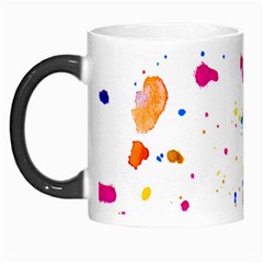 Multicolor Splatter Abstract Print Morph Mug by dflcprints