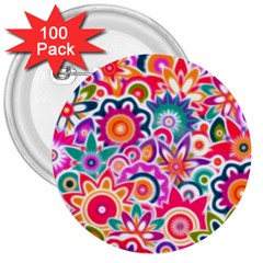 Eden s Garden 3  Button (100 Pack) by KirstenStar