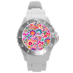 Eden s Garden Plastic Sport Watch (large) by KirstenStar