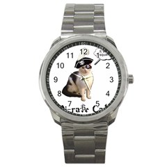 Pi-rate Cat Sport Metal Watch