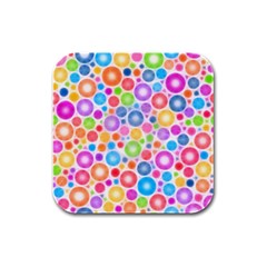 Candy Color s Circles Drink Coasters 4 Pack (square) by KirstenStar