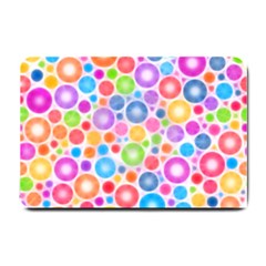 Candy Color s Circles Small Door Mat by KirstenStar