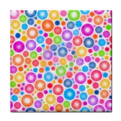 Candy Color s Circles Face Towel by KirstenStar