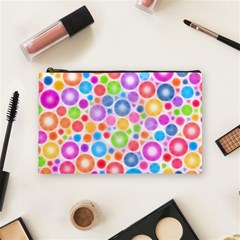 Candy Color s Circles Cosmetic Bag (medium)