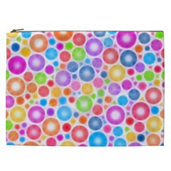 Candy Color s Circles Cosmetic Bag (xxl) by KirstenStar