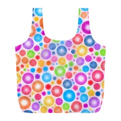 Candy Color s Circles Reusable Bag (l) by KirstenStar