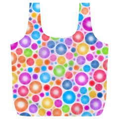 Candy Color s Circles Reusable Bag (xl) by KirstenStar